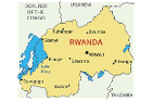  Map of Rwanda (© Fotolia 65144177)